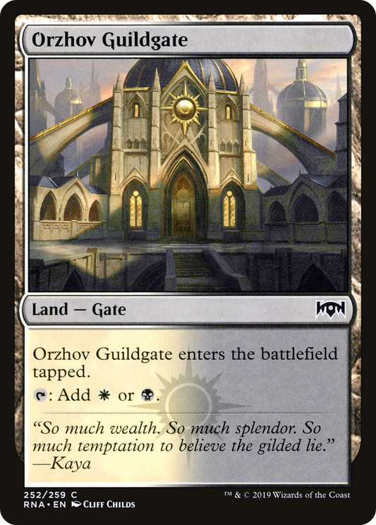 Orzhov Guildgate (252) - Foil