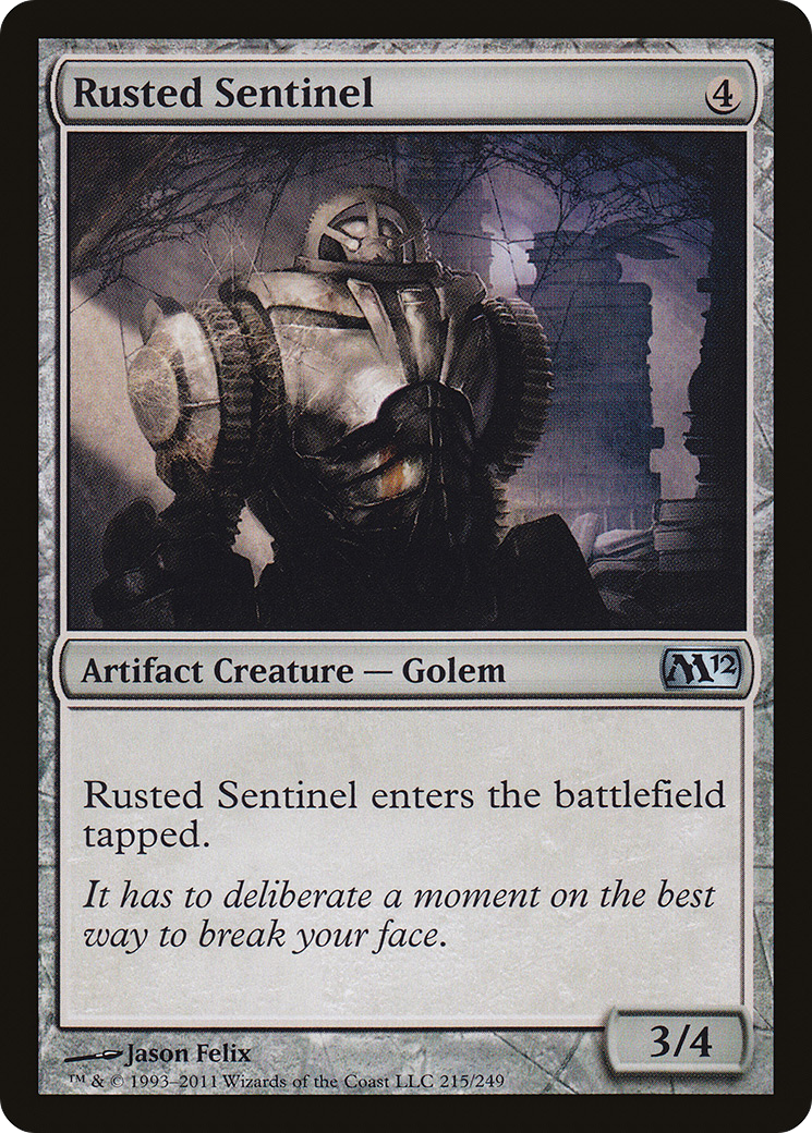 Rusted Sentinel - Foil