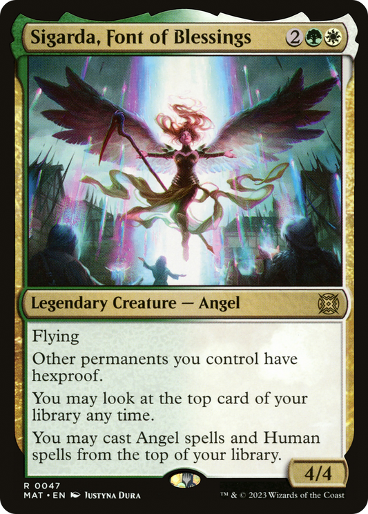 Sigarda, Font of Blessings - Foil