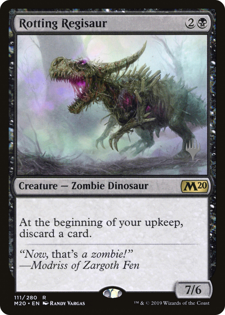 Rotting Regisaur (111) (Promo Pack) - Foil