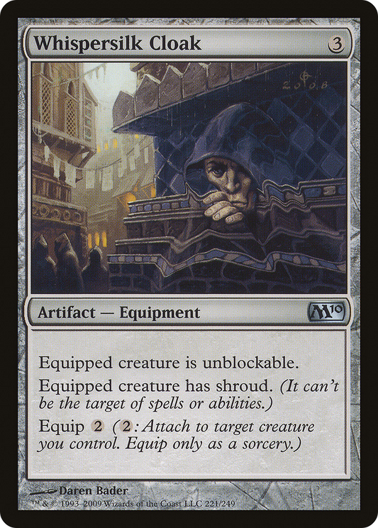 Whispersilk Cloak - Foil
