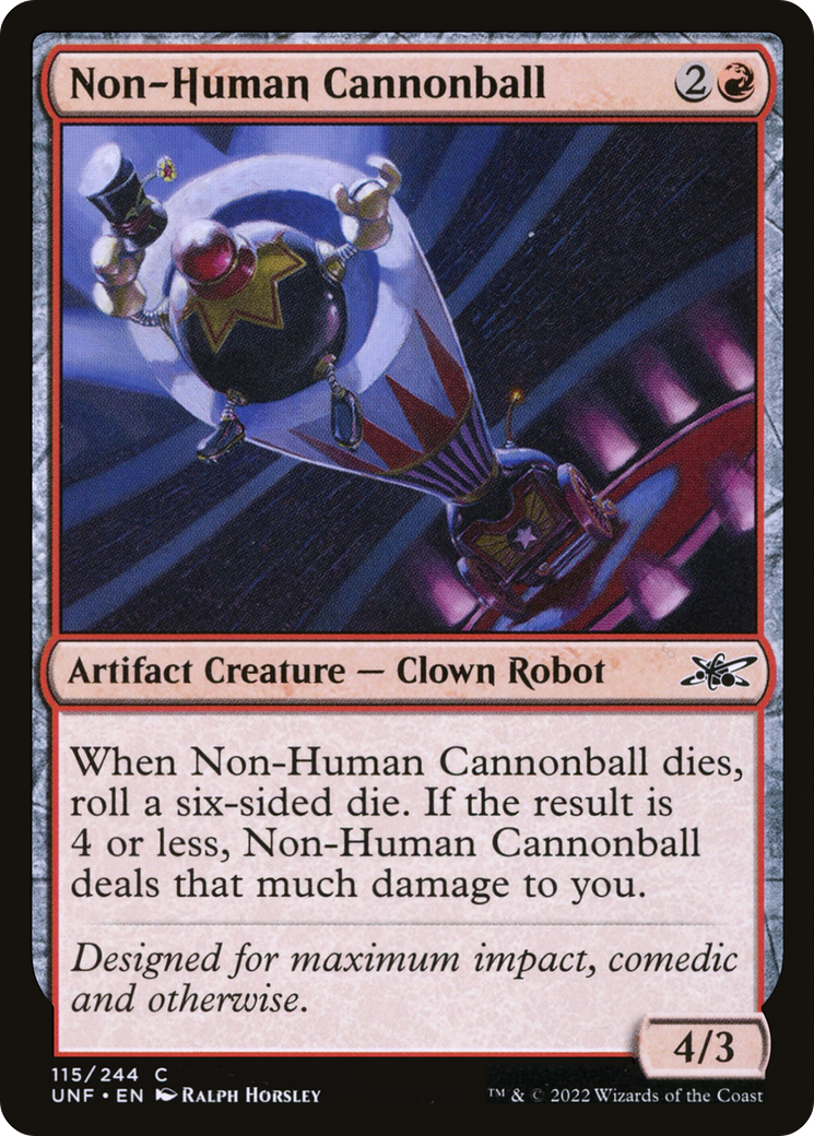 Non-Human Cannonball - Foil