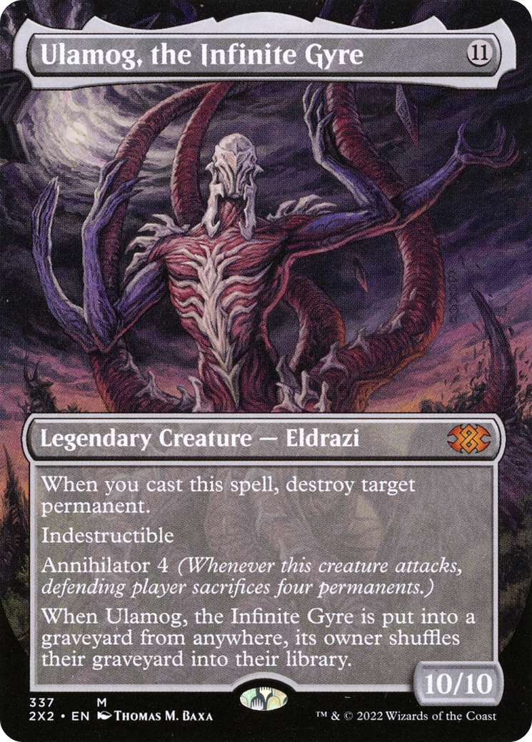 Ulamog, the Infinite Gyre (337) (Borderless) - Foil