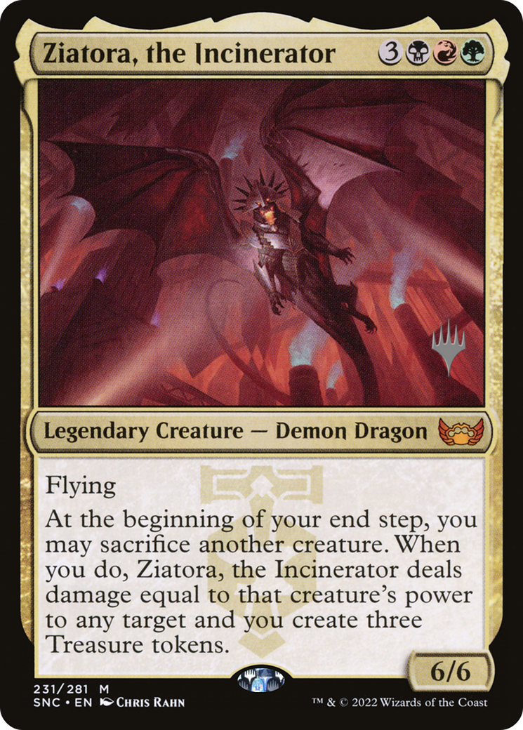 Ziatora, the Incinerator (231) (Promo Pack)