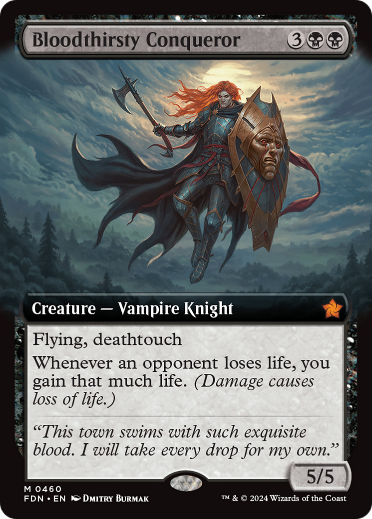 Bloodthirsty Conqueror (0460) (Extended Art)