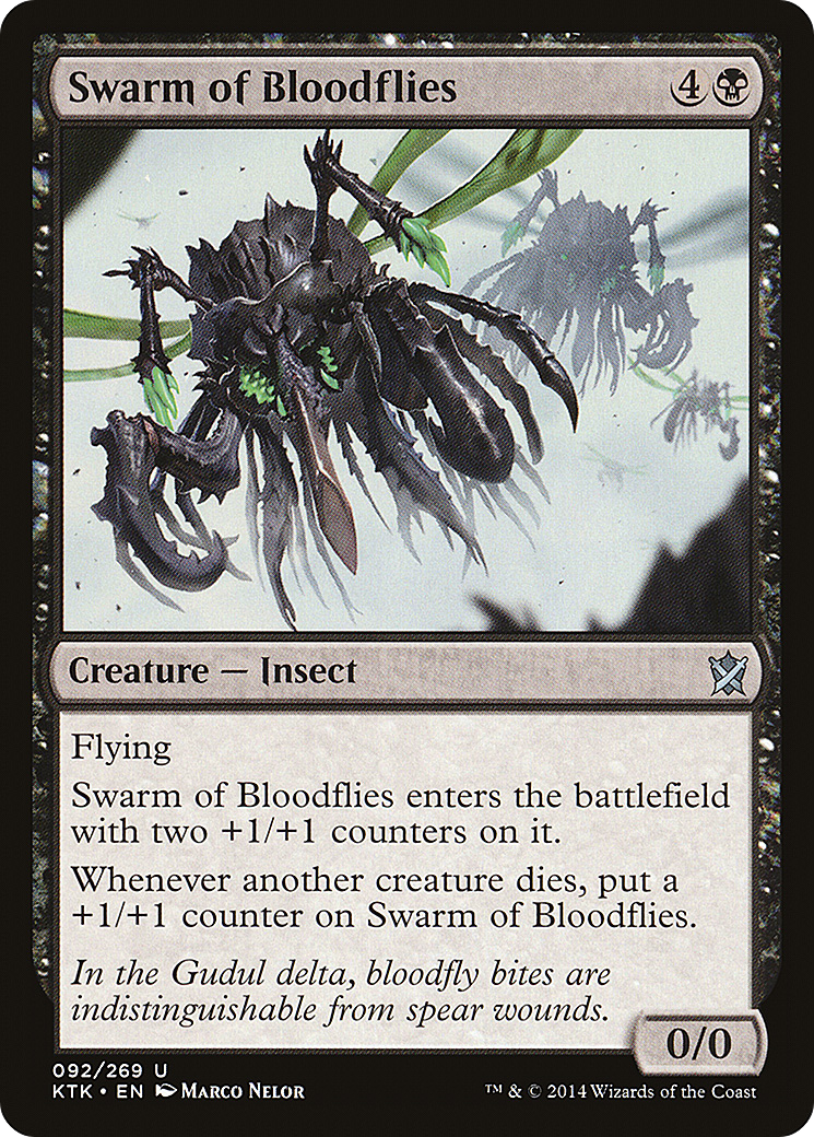 Swarm of Bloodflies - Foil