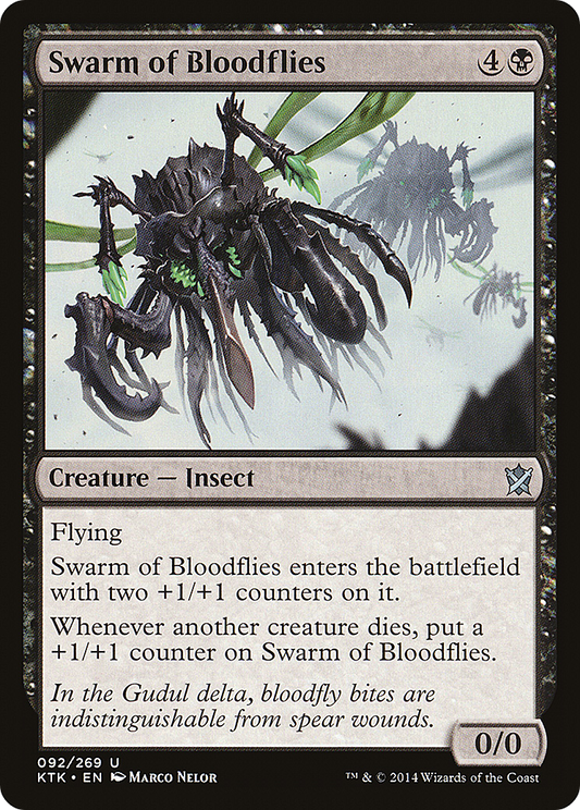 Swarm of Bloodflies - Foil