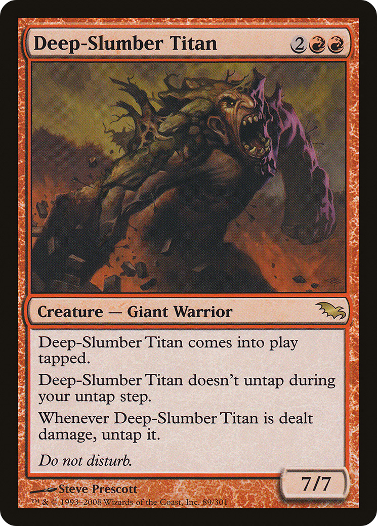 Deep-Slumber Titan - Foil
