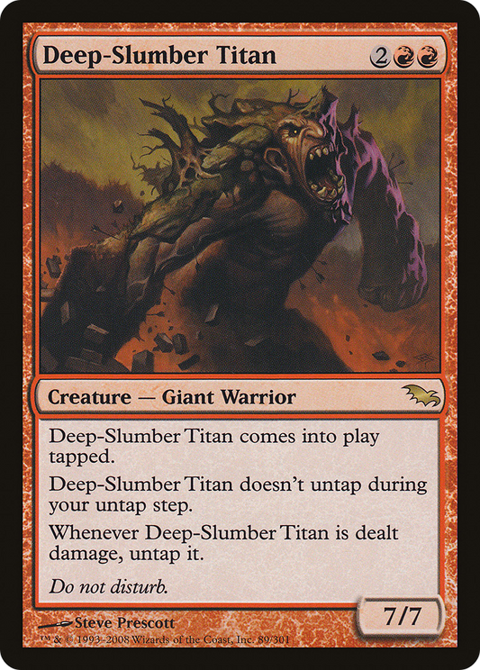 Deep-Slumber Titan - Foil