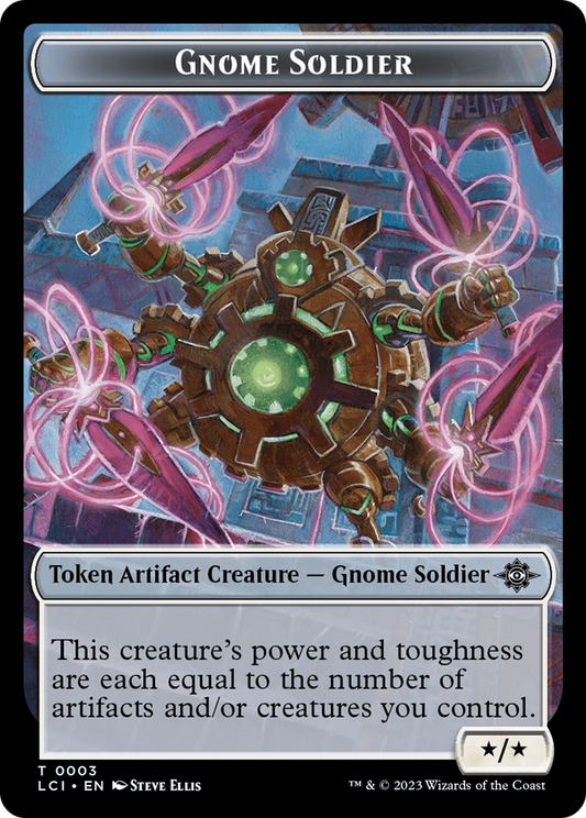 Gnome Soldier Token (0003)