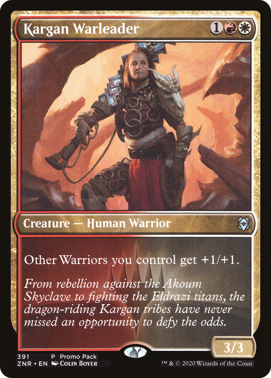Kargan Warleader (391) (Promo Pack)