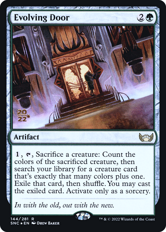 Evolving Door (144) (Prerelease) (PSNC) - Foil