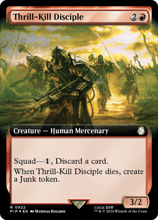 Thrill-Kill Disciple (0922) (Extended Art) - Surge Foil