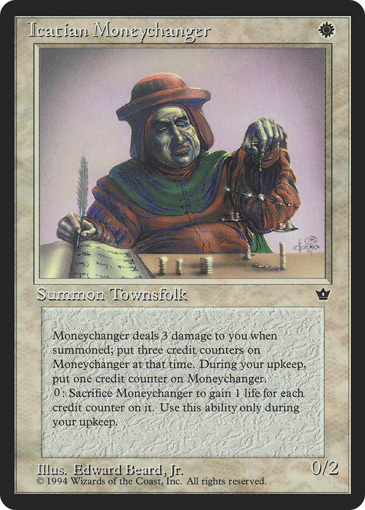Icatian Moneychanger (Illus. Edward Beard Jr.)