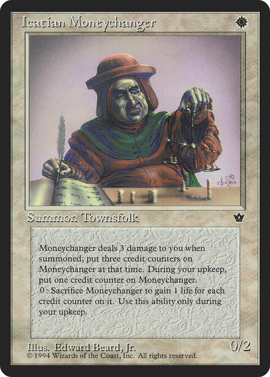 Icatian Moneychanger (Illus. Edward Beard Jr.)