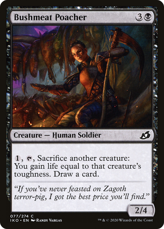 Bushmeat Poacher - Foil