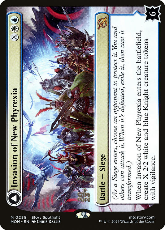 Invasion of New Phyrexia // Teferi Akosa of Zhalfir (0239) (Prerelease) (PMOM) - Foil