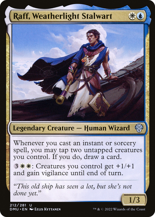 Raff, Weatherlight Stalwart - Foil