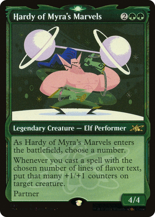 Hardy of Myra's Marvels (503) (Showcase) - Galaxy Foil