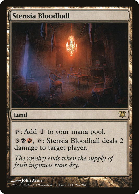 Stensia Bloodhall - Foil