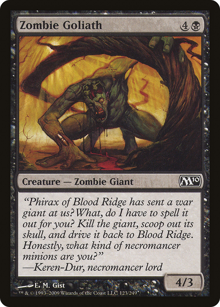Zombie Goliath - Foil