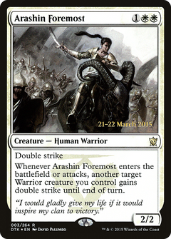 Arashin Foremost (003) (Prerelease) - Foil
