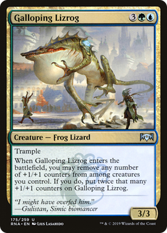 Galloping Lizrog - Foil