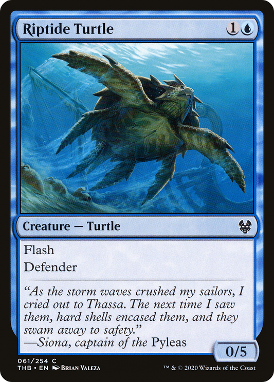Riptide Turtle - Foil