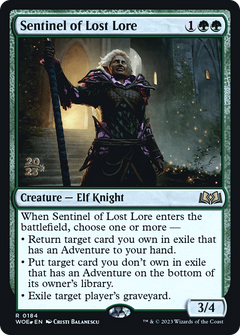 Sentinel of Lost Lore (0184) (Prerelease) - Foil
