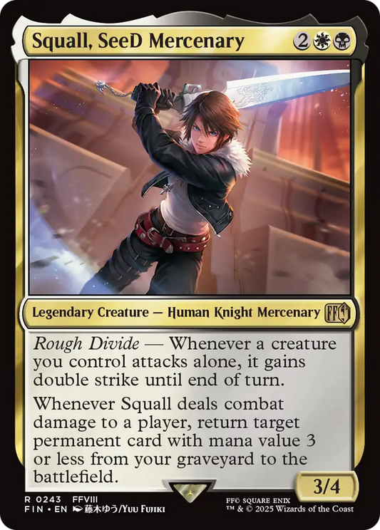 Squall, SeeD Mercenary