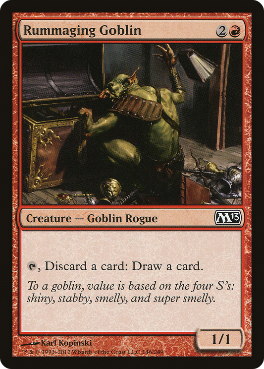 Rummaging Goblin - Foil