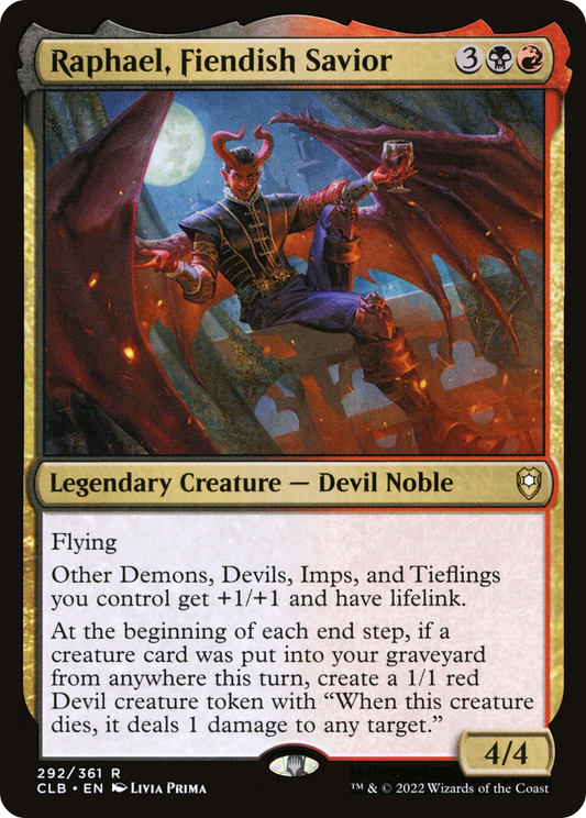 Raphael, Fiendish Savior - Foil
