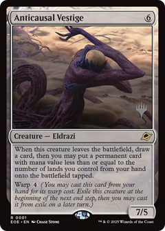 Anticausal Vestige (001) (Promo Pack) - Foil