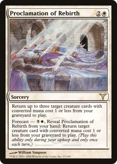 Proclamation of Rebirth - Foil