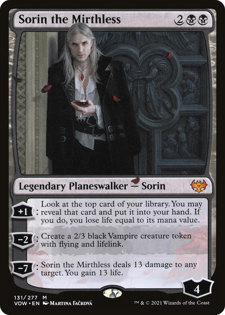 Sorin the Mirthless - Foil