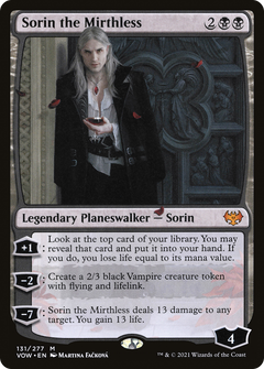 Sorin the Mirthless - Foil