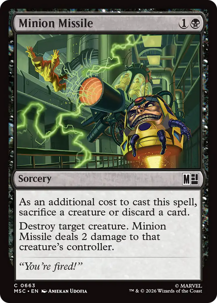 Minion Missile (MSC) - Foil