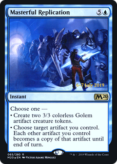 Masterful Replication (065) (Prerelease) - Foil