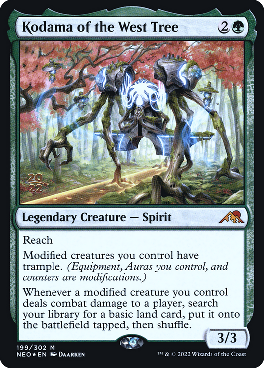 Kodama of the West Tree (199) (Prerelease) - Foil
