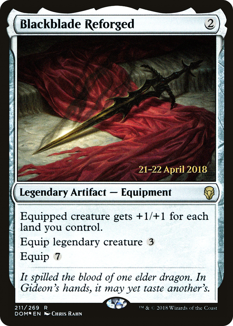 Blackblade Reforged (211) (Prerelease) - Foil