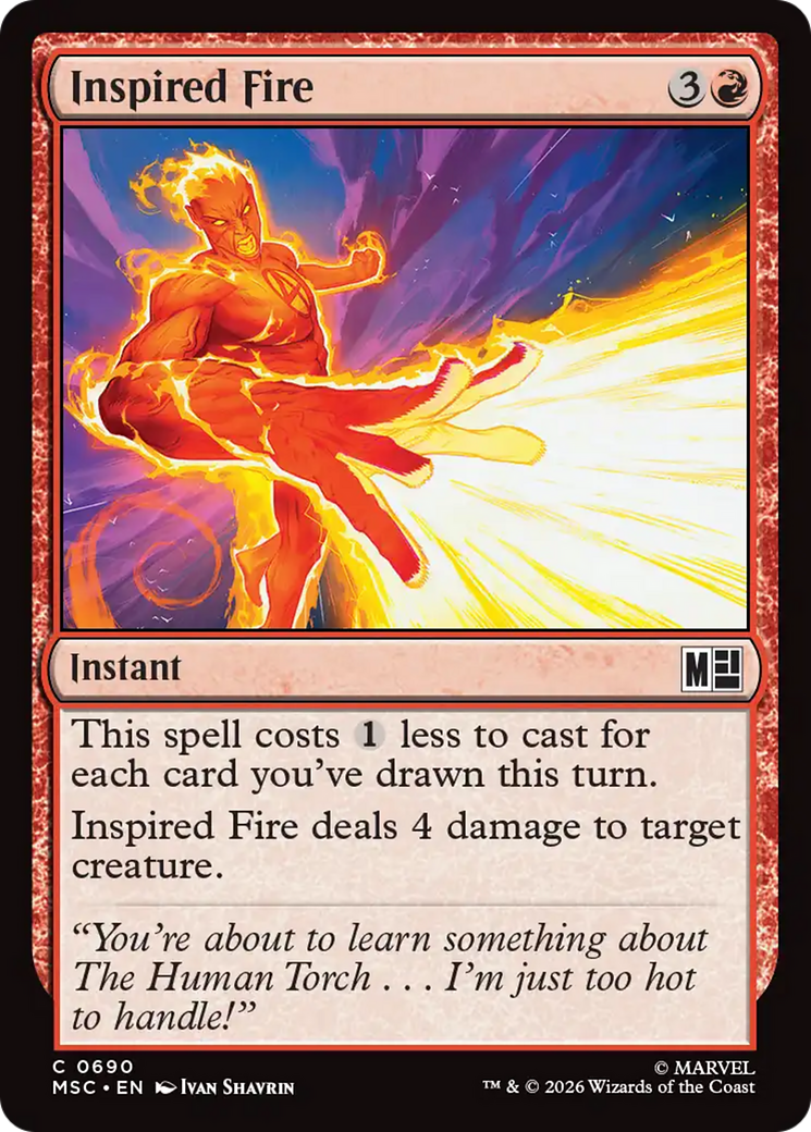 Inspired Fire (MSC) - Foil