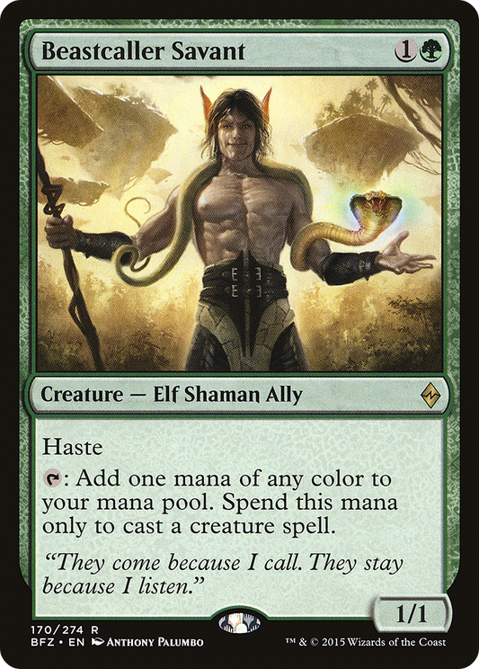 Beastcaller Savant - Foil
