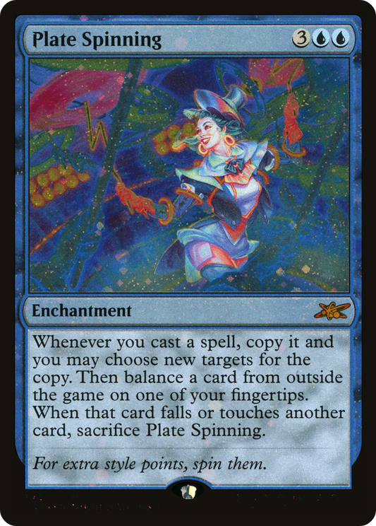 Plate Spinning (342) - Galaxy Foil