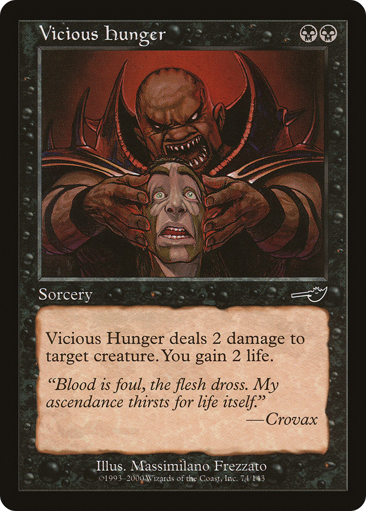 Vicious Hunger - Foil