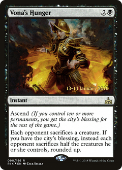 Vona's Hunger (090) (Prerelease) - Foil