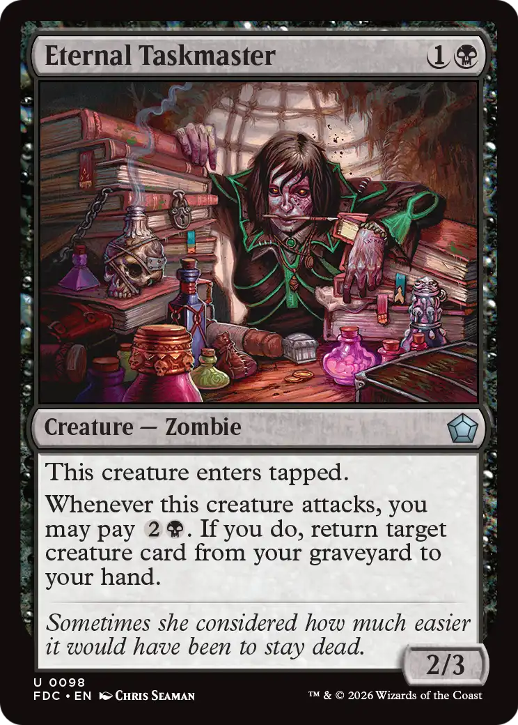 Eternal Taskmaster (FDC)