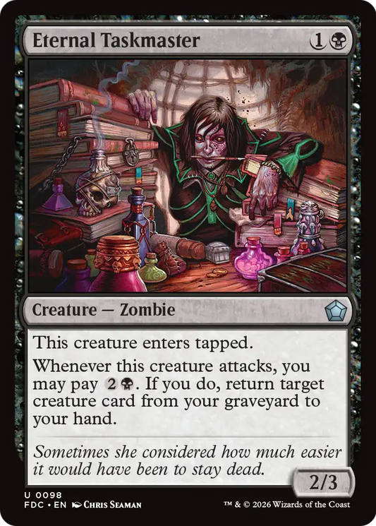 Eternal Taskmaster (FDC)