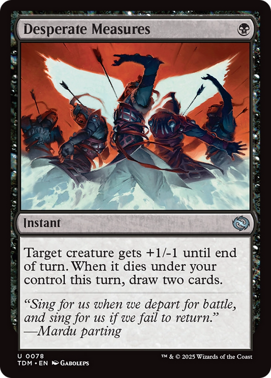 Desperate Measures - Foil