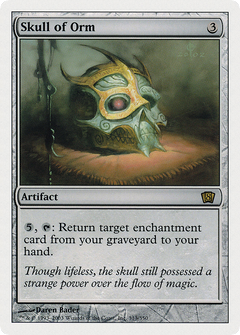 Skull of Orm (8th Edition) (Oversized) (Box Topper Promo) (O8TH)