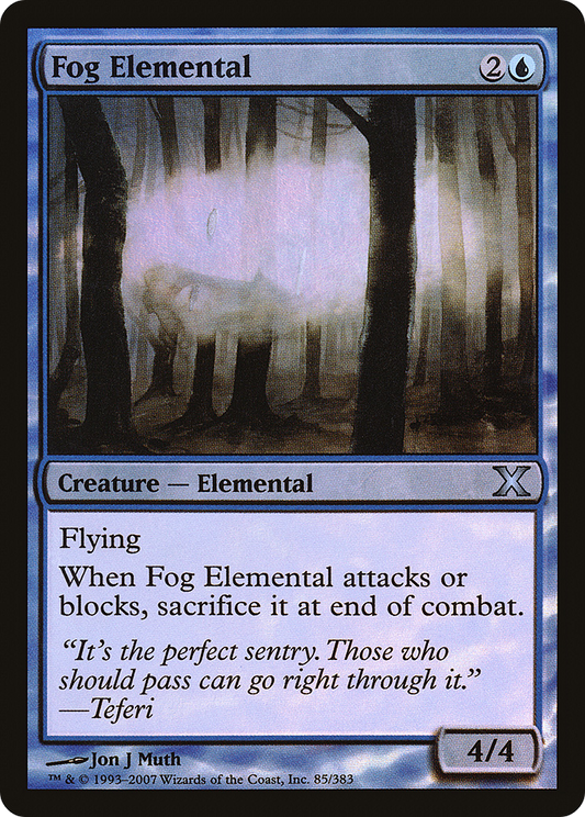 Fog Elemental - Foil
